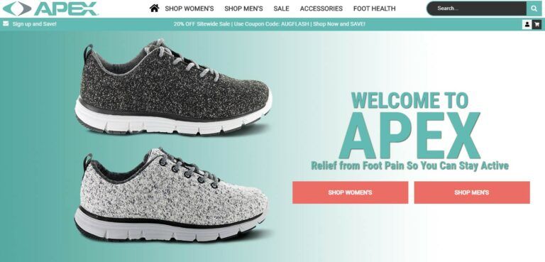 apex.com 美国缓解脚部疼痛的鞋
