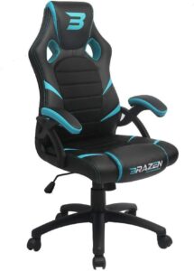 高端游戏椅BraZen Puma Blue PC Gaming Chair